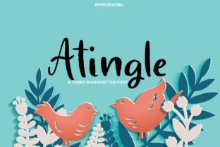 Atingle: The Perfect Casual Script Font for Makers