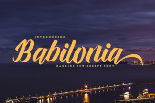 Babilonia Font: Vintage Script for Scroll-Stopping Designs