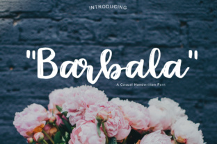 Barbala Font: The Handwritten Typeface for Makers