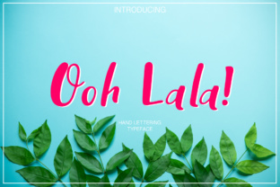 Boost Campaign Visuals with the Ooh Lala Typeface