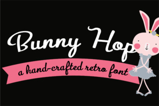Bunny Hop: The Retro Script Font for Handmade Brands