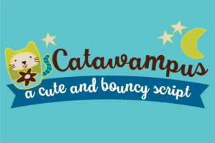 Catawampus: A Whimsical Script Font for Web Design
