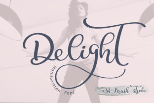 Delight: A Premium Script Handwritten Font for Web Design
