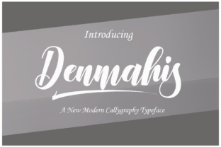 Denmahis Script: The Perfect Typeface for Handmade Brands