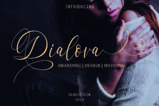 Dialova: The Elegant Script Font for Polished Branding