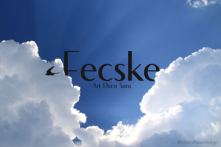 Fecske: An Art Deco Sans Serif Font for Bold Branding