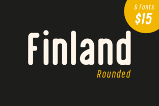 Finland Rounded: A Modern Typeface for Small Business Branding