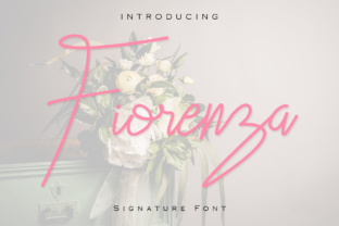 Fiorenza: The Modern Signature Font for Handmade Brands
