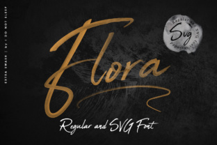 Flora Typeface: Elevate Your Brand with Stunning Brush Fonts