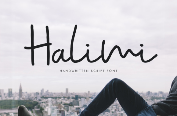 Halimi: A Chilled Script Typeface for Modern Branding