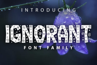 Ignorant Font: A Bold Typeface for Modern Branding