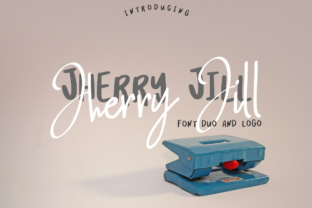Jherry Jill Typeface Review for Editorial Design