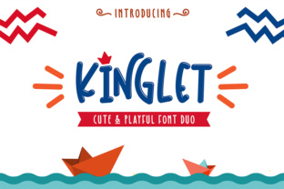 Kinglet Duo: A Playful Script Handwritten Font for Branding