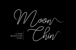 Moon Chin: A Script Font for Elegant Web Design