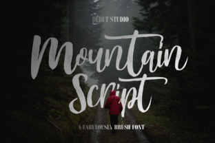 Mountain Script: The Perfect Handwritten Font for Crafters