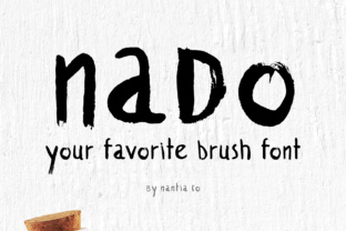 Nado: The Handwritten Font That Elevates Campaign Visuals