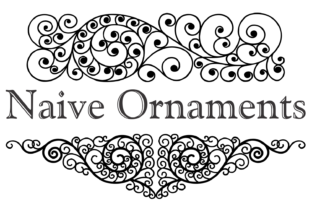 Naive Ornaments: A Colorful Font for Digital Design