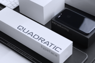 Quadratic Typeface: Minimalist Power for Web Design