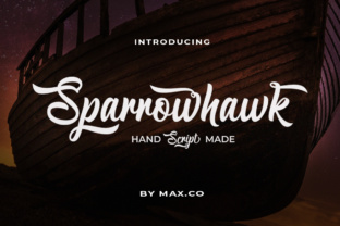 Sparrowhawk Script: A Retro Typeface for Bold Branding