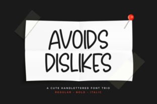 Upgrade Your Brand Identity with Avoids Dislikes Font