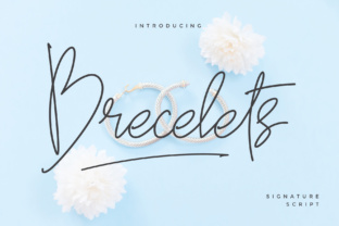 Using Brecelets Font for High-Impact Campaign Visuals